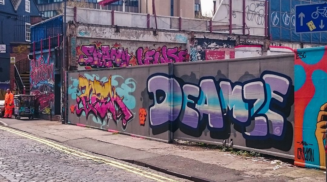 Graffiti à Bristol