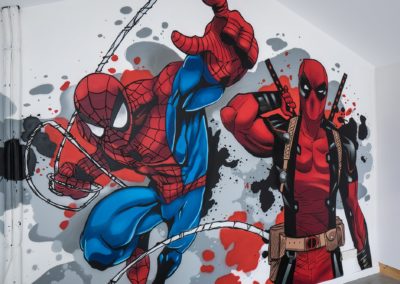 Spiderman & Dead Pool