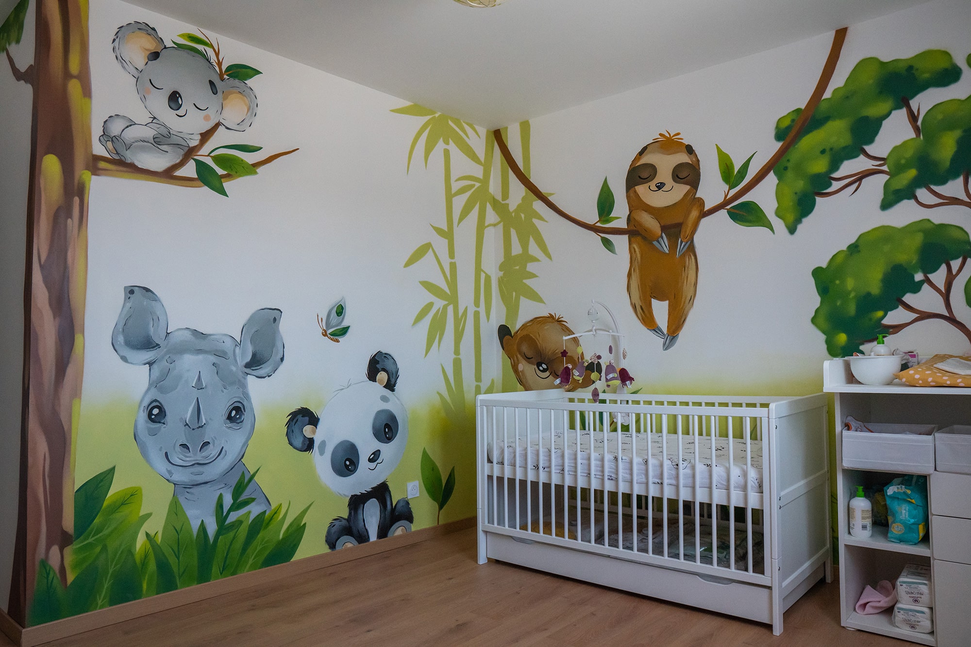 Déco} Une chambre enfant thème nature/animaux!