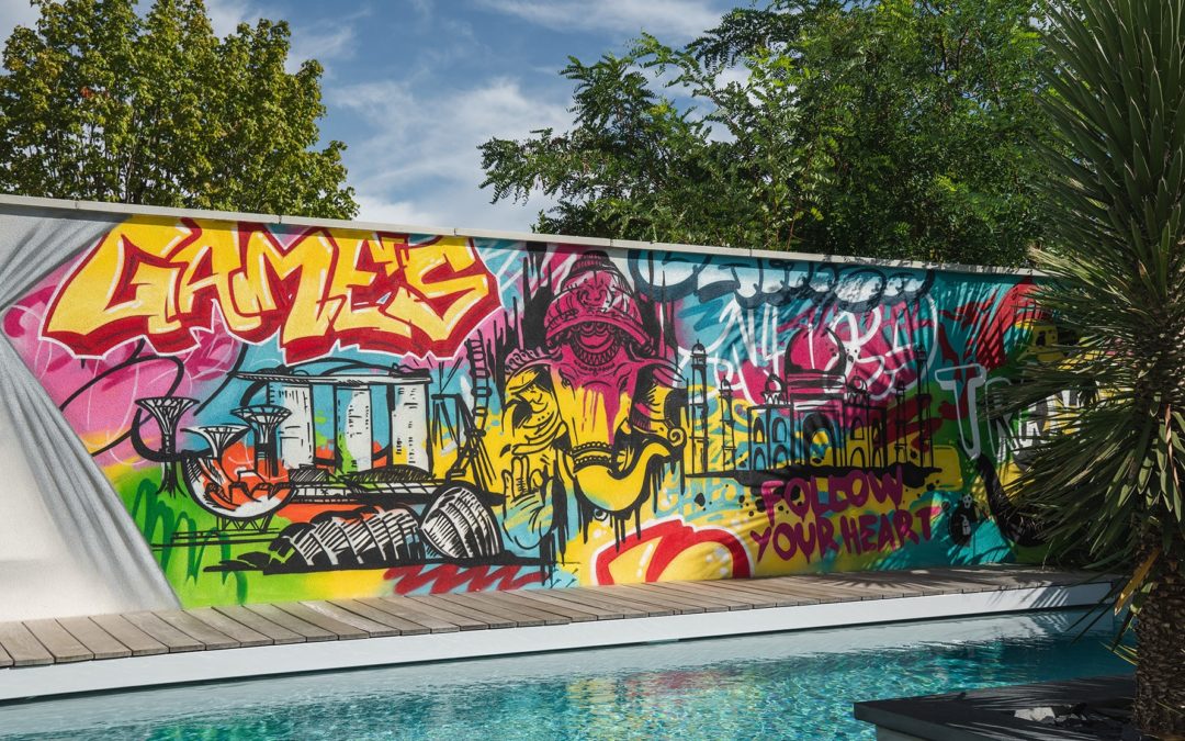 Piscine & Street art