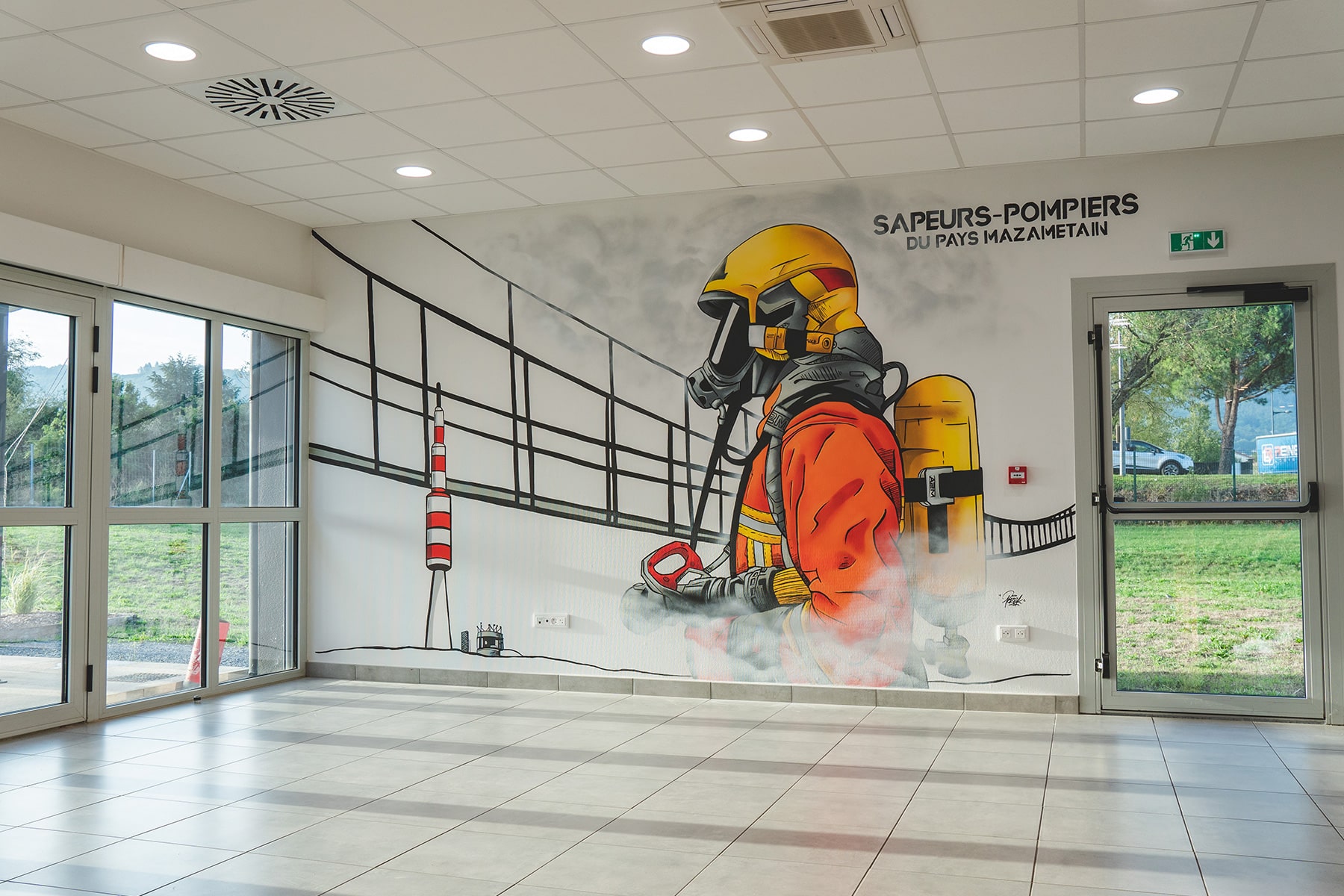 fresque-caserne-pompiers-mazamet