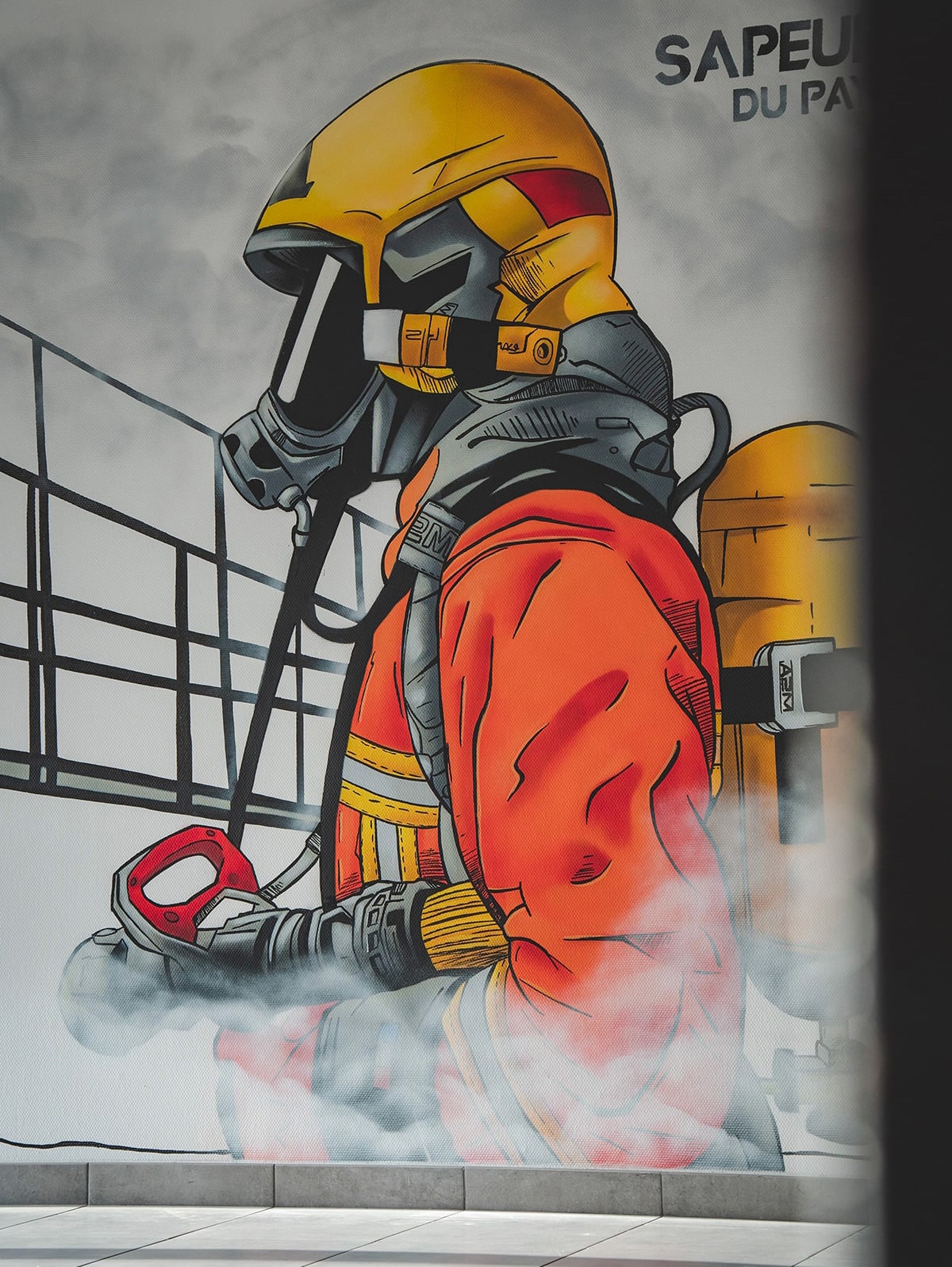 pompiers-decoration-murale