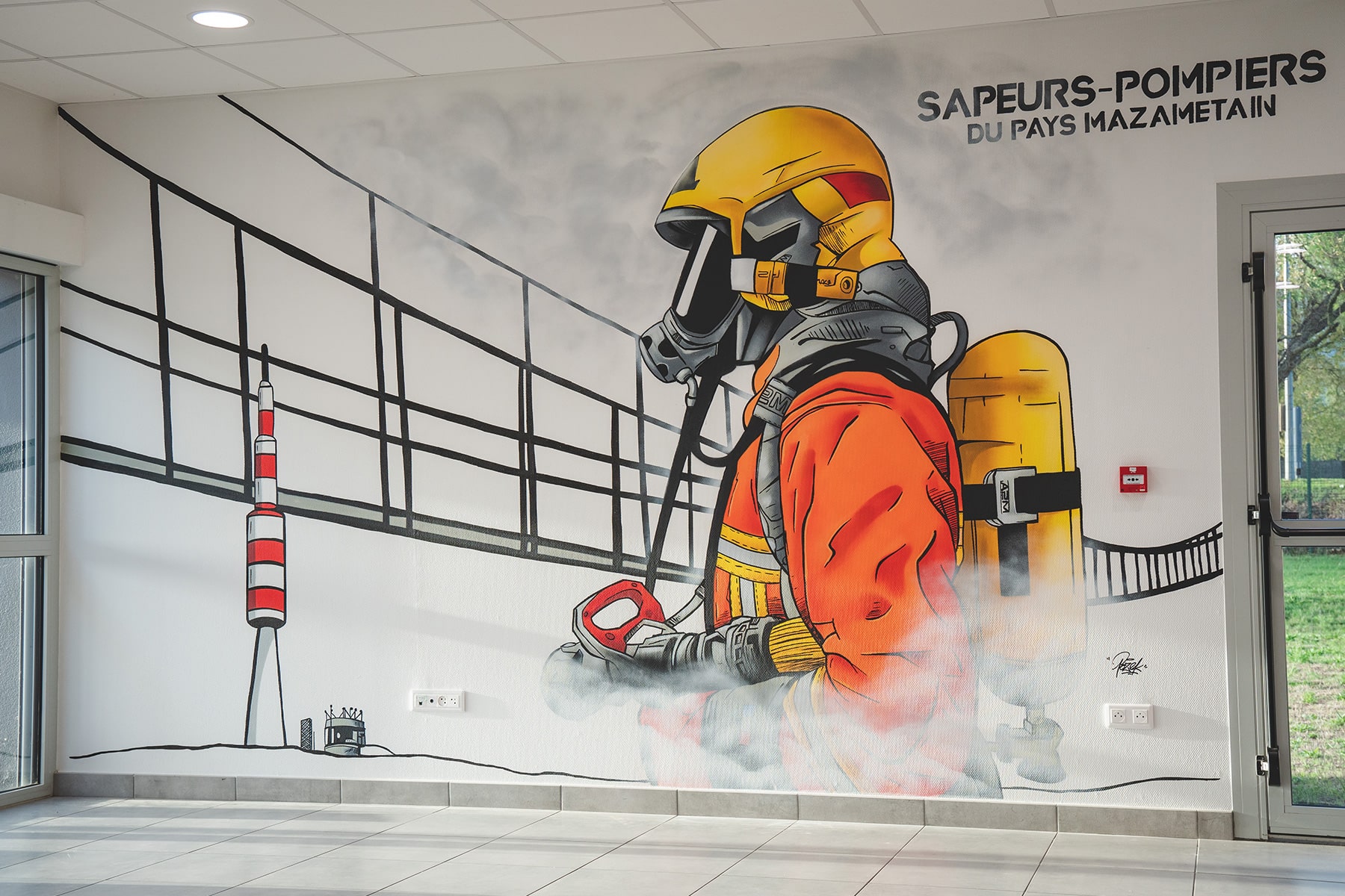 pozek-graffiti-sapeurs-pompiers-mazamet