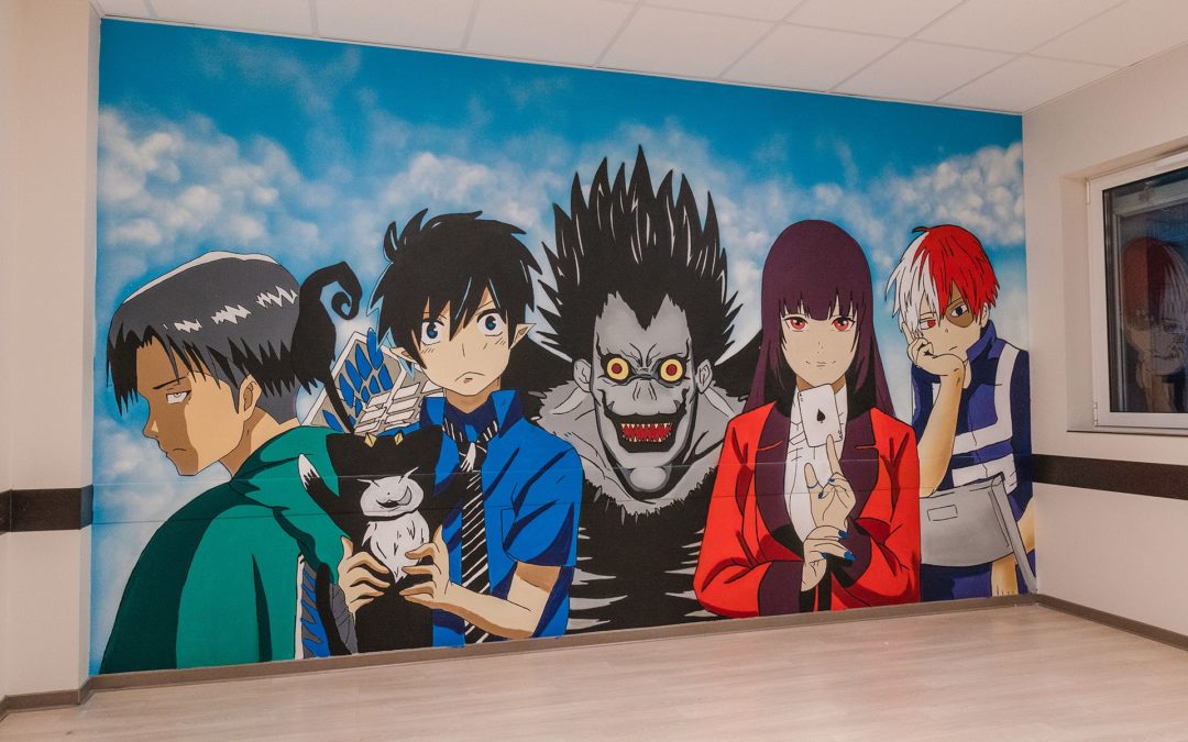 Fresque Manga à l’Epide