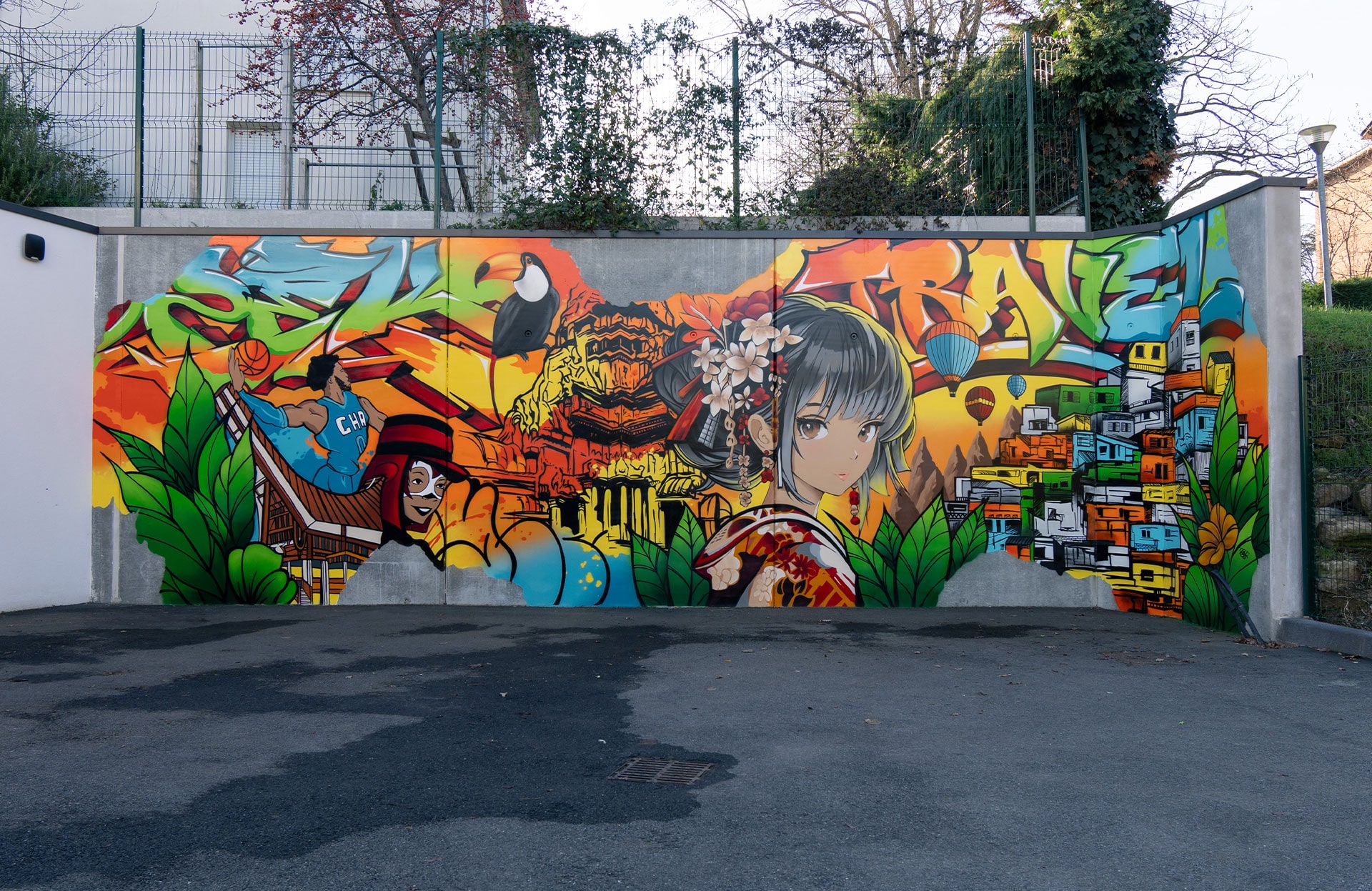fresque-murale-pozek-graffiti-manga
