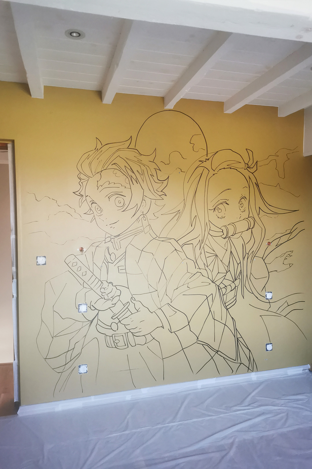 esquisse deco demon slayer