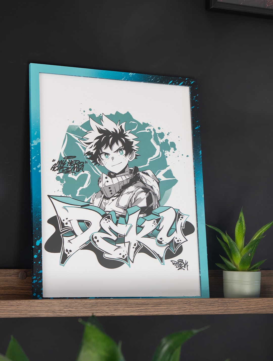 cadre manga deku de my hero academia