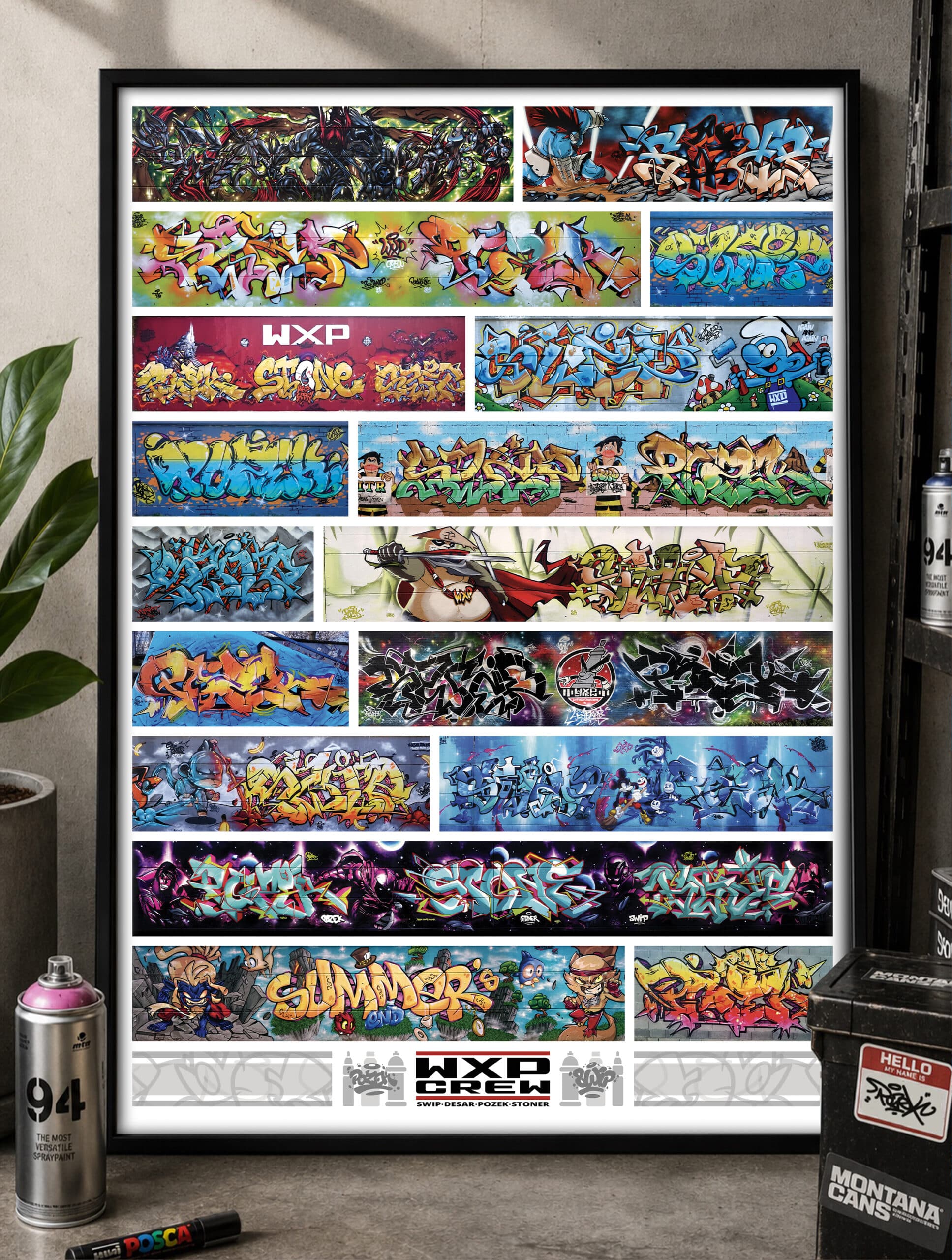 Poster Graffiti / Swip & Pozek
